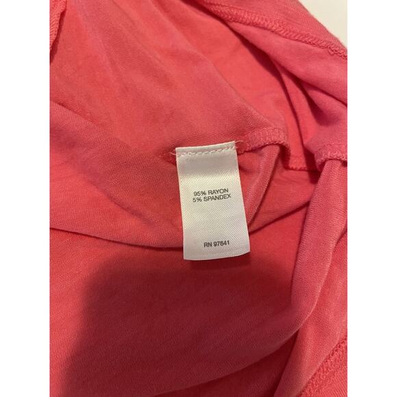 J Jill Size S Tank Dress Pink Pullover Pockets Sleeveless Pleated Back - Picture 5 of 7